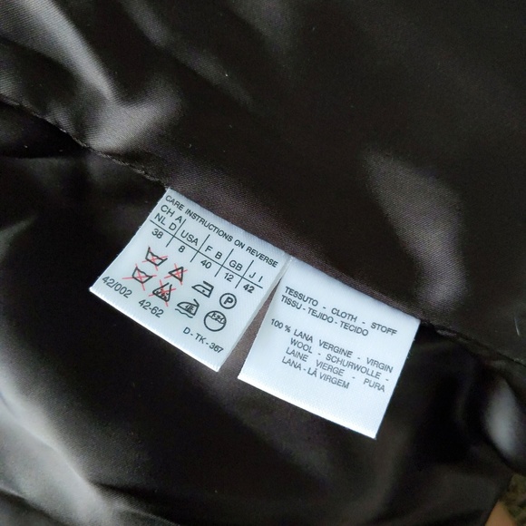 ⛔ SOLD ⛔ Vtg Chocolate Brown MaxMara Icon Wool Maxi Coat 8 - Picture 7 of 8